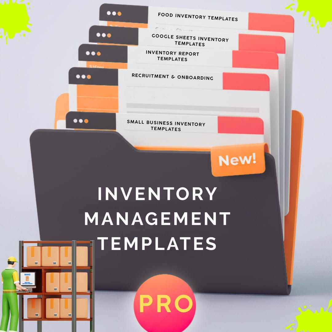Inventory Management Templates Excel & Google Sheets for Small