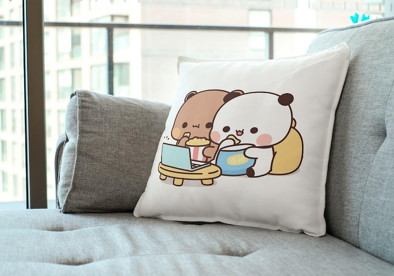 Bubu Dudu Kawaii Panda Pillow