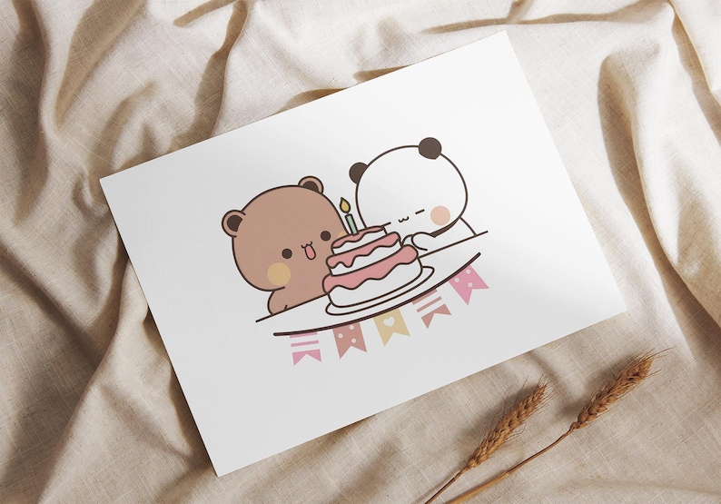 Bubu And Dudu Birthday Card Download