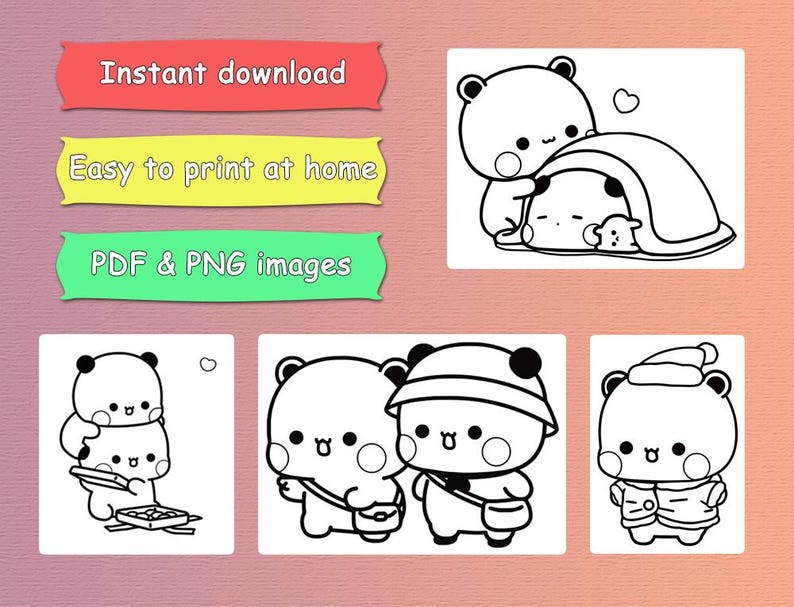 Adorable Panda Coloring Book For Kids Bubu Dudu Printable PDF 20 adorable-panda-coloring-book-for-kids-bubu-dudu-printable-pdf-20
