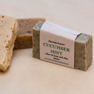 Gurke-Minze Kastilien-Ziegenmilchseife