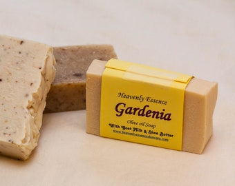 Gardenia  Goat milk olive oil soap