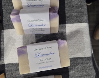 Lavender  Castile Soap with Shea butter soothing