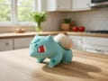 Bulb-a-Garlic Holder - Bulbasaur Inspired Garlic Holder - Cute Kitchen Decor - 3D Printed Garlic Storage - 10cm