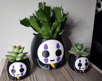 No Face Planter | 3D Printed Studio Ghibli Desk Organizer