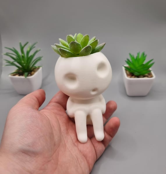 もののけ姫コダマの住処　ジブリガーデニングプランター週末値下げです。 楽天市場】ジブリガーデニングプランター もののけ姫 コダマの