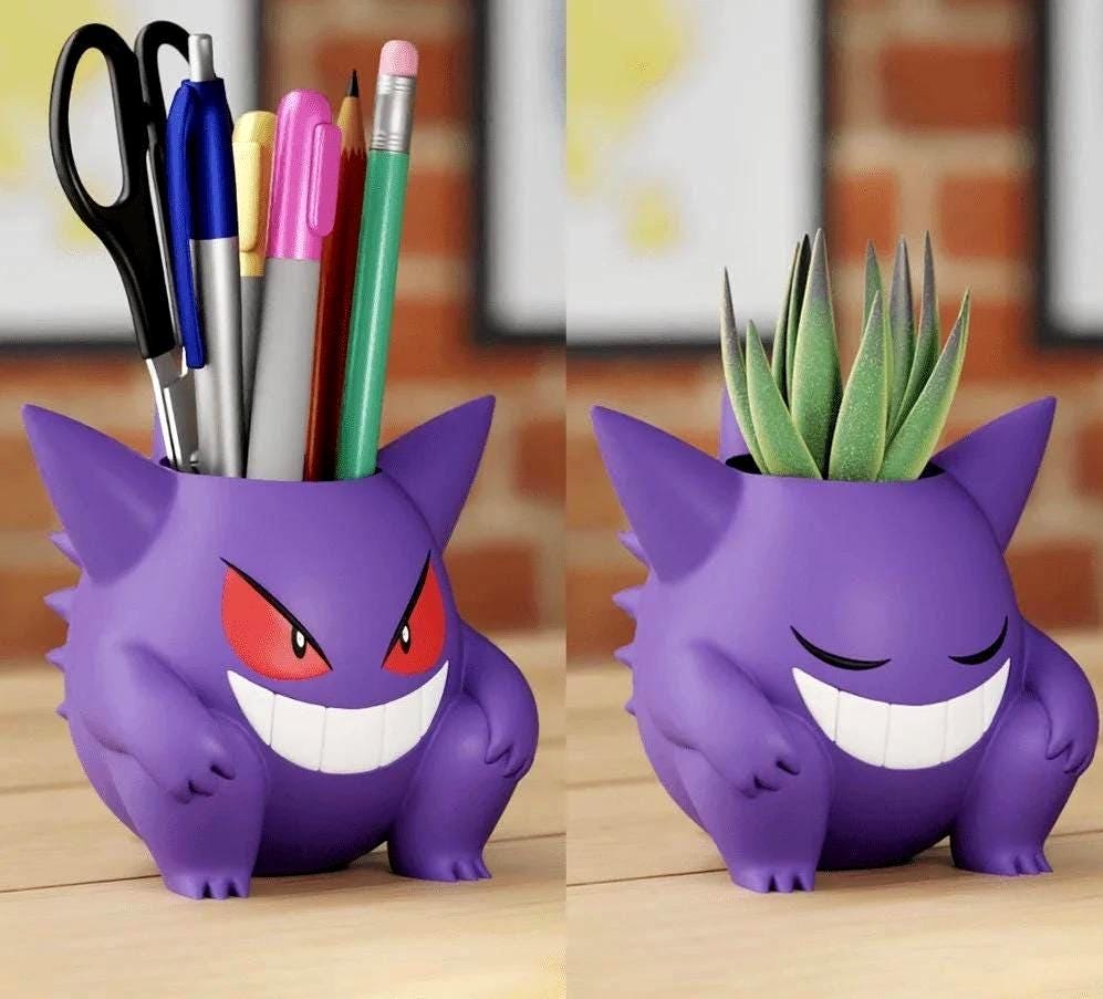 ゲンガー フラワーポットプランター - ポケモン 鉛筆ホルダー - 3
