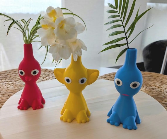 ピクミンの花瓶、ビデオゲームのプランター、任天堂の植木鉢、ゲーマー