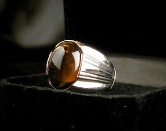 Beautiful hand made Bahraini 990 silver high quality genuine Dur alnajaf (quartz) ring