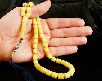 Beautiful high quality Baltic Amber Tasbih beads مسبحة