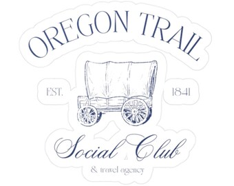 Oregon Trail Vinyl Sticker