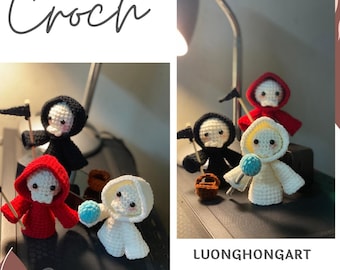 Brothers Grim Amigurumi Pattern: Halloween Crochet (PDF)