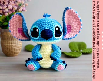 Alien Amigurumi Häkelanleitung: Biocolor Monster (PDF-Muster)
