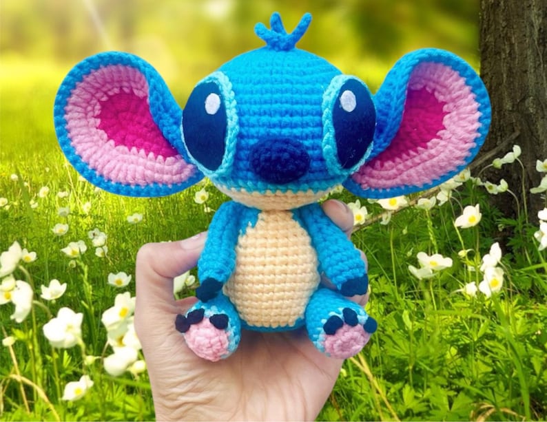 Patrón Amigurumi Alienígena en Crochet: Monstruo Biocolor (Patrón PDF ...