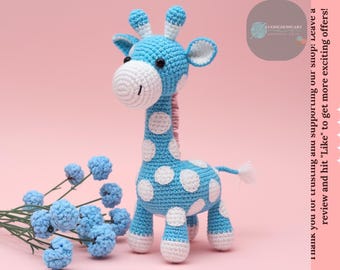 Small Giraffe Crochet Pattern: Amigurumi Kids Toy (PDF Ebook)