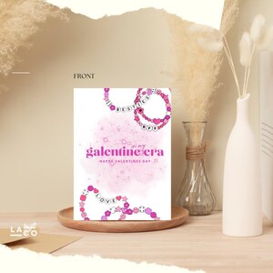 Taylor Swiftie Galentine's Day Grußkarte | Swiftie Sofort Download | Druckbare Valentinstag | Digital Download Geschenke | Epochen Rundgang