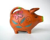 Flower Power Piggy Bank