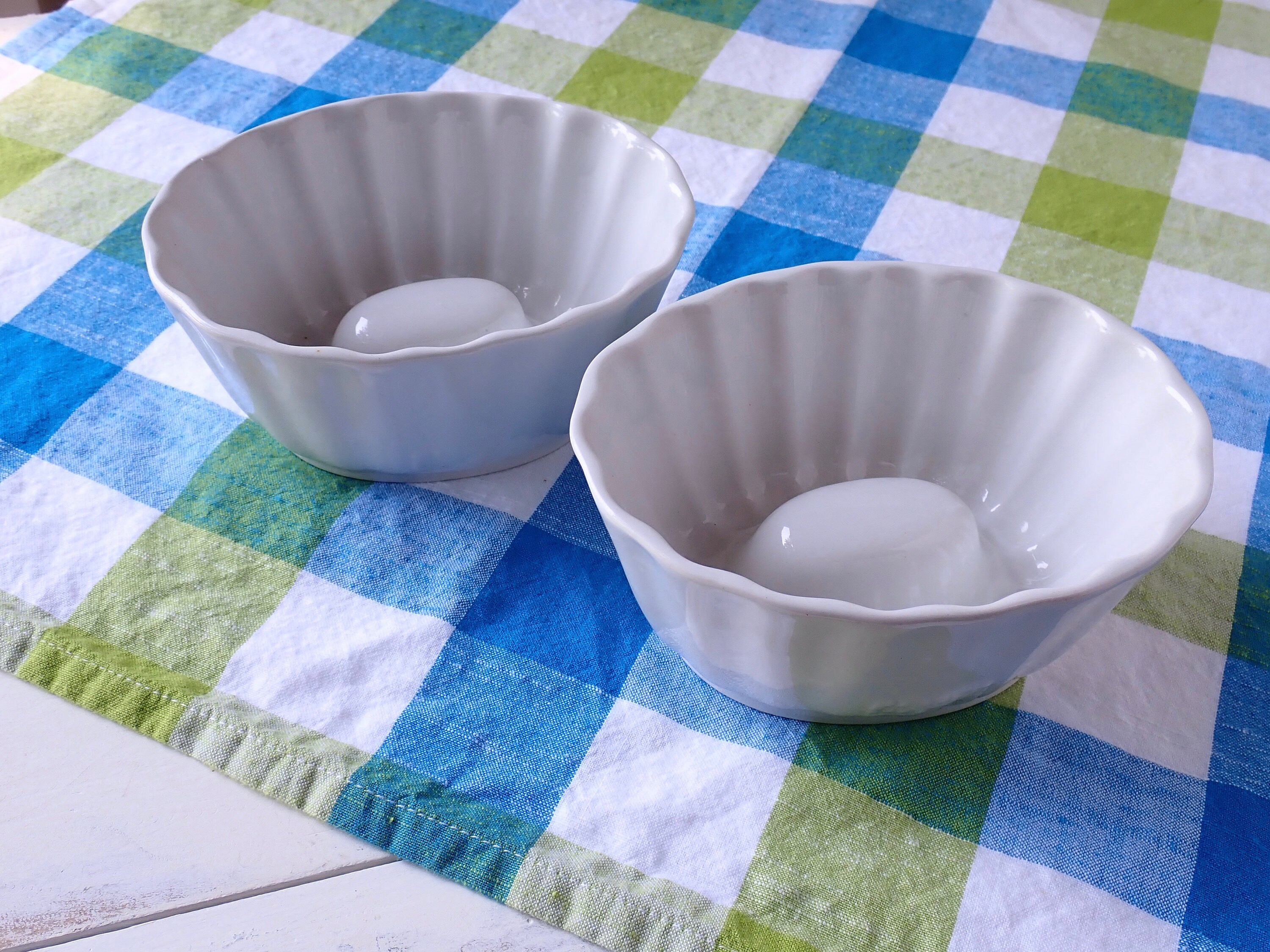 Porcelain confit molds Custard molds Ironstone molds Etsy