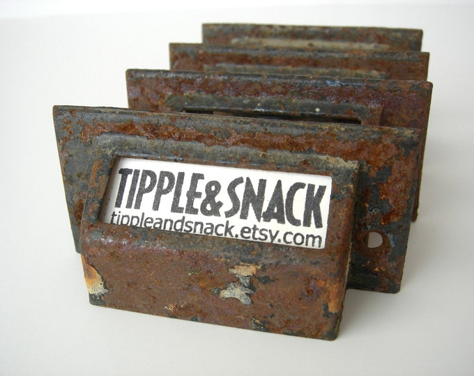 Crusty Rusty Drawer Pulls - Etsy