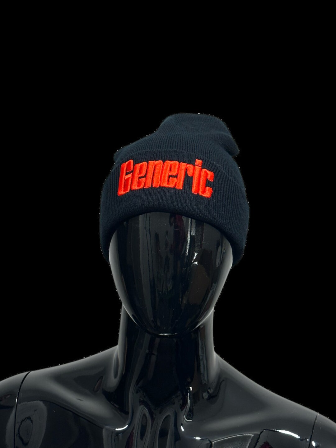 LOGO BEANIE (ORANGE)