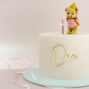 Orso/Fondente/Decorazione della torta
