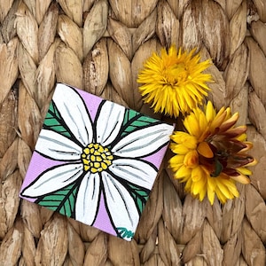 Hand painted Mini-Canvas Magnet