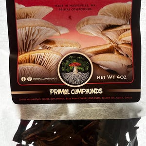 Mushroom Jerky Teriyaki