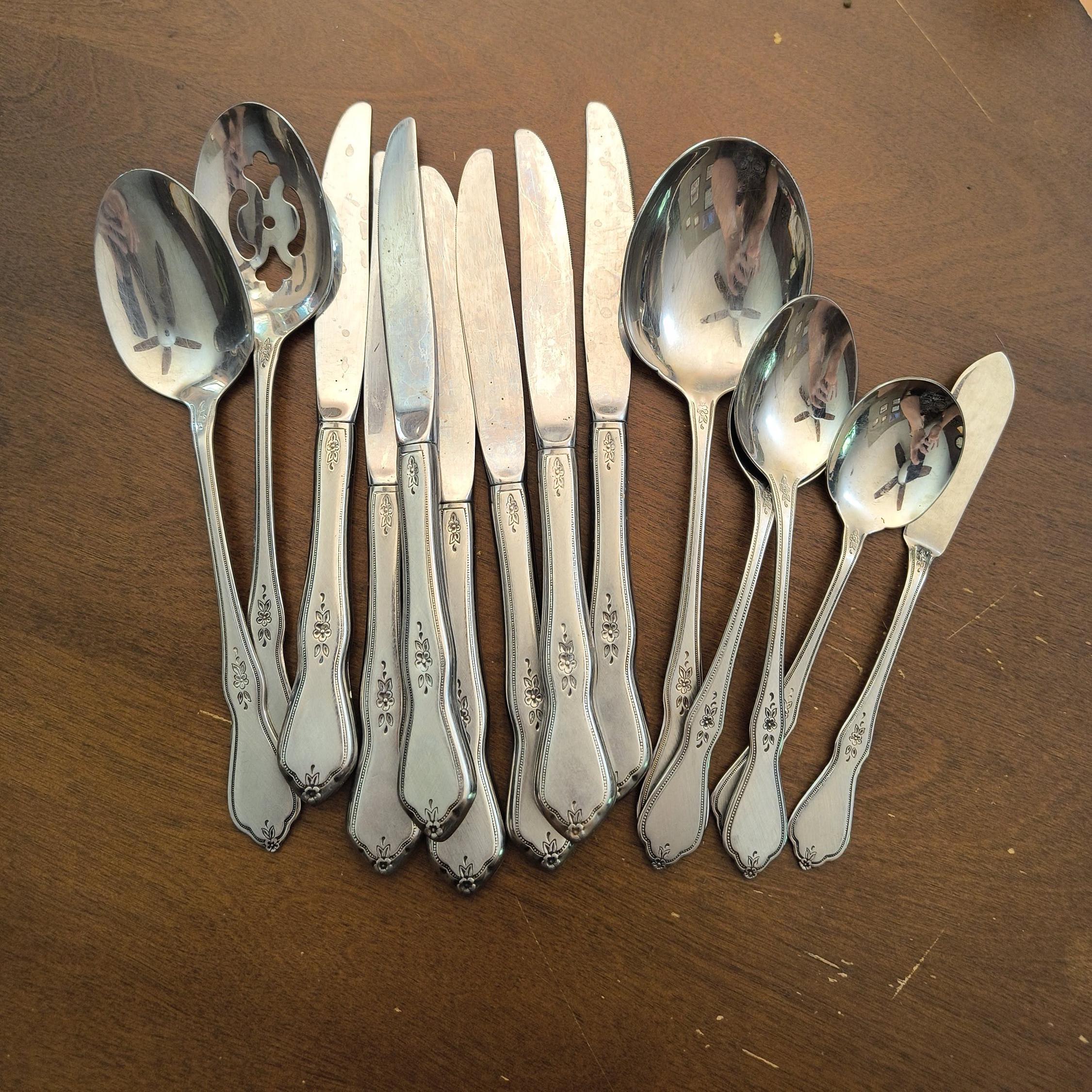 オネイダ ONEIDA スプーン ＆ フォーク スターリングシルバー 銀製 Oneida ltd silver - Etsy 日本