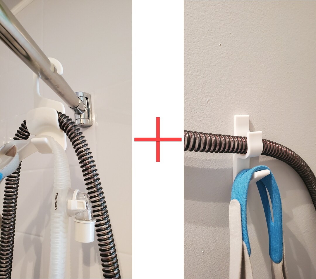 CPAP Care Package: Wall Mount & Shower Drying Hanger - Etsy
