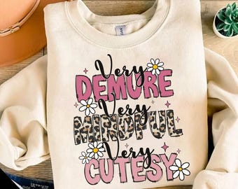 Sehr zurückhaltend Png sehr achtsam sehr niedlich PNG SVG, Gen Z trendige Png, lustige Png, meme Png, Retro Sublimation Designs, lustiges Geschenk für sie