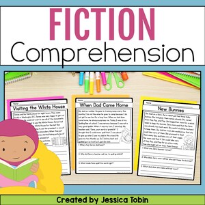 Reading Comprehension Passages & Questions 2nd Grade, Fiction Reading Passages