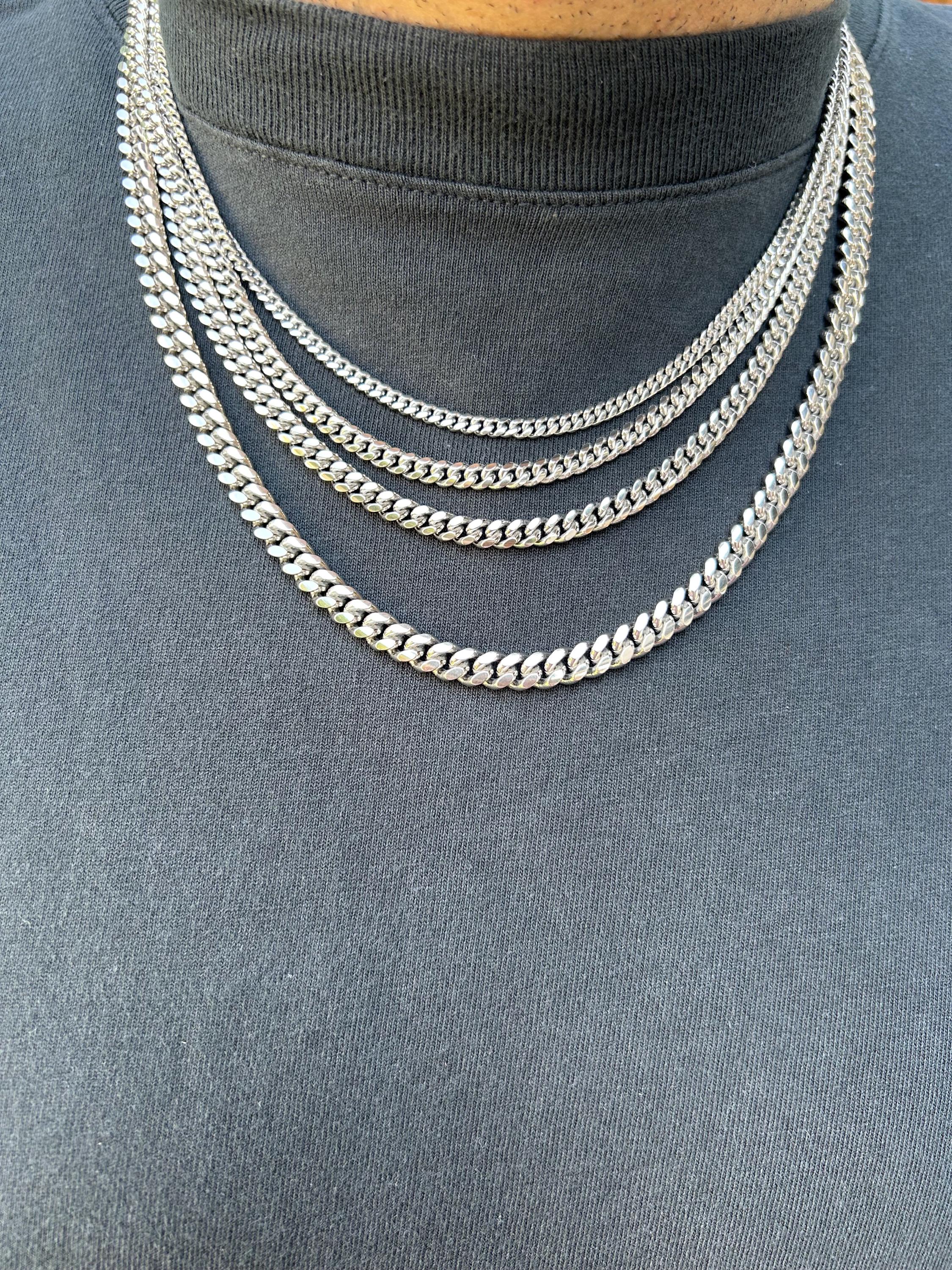 Mineral and Matter Cuban Miami Chain Necklace