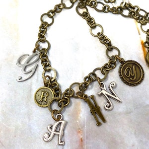 Granny Necklace Adjustable Vintage Inspired