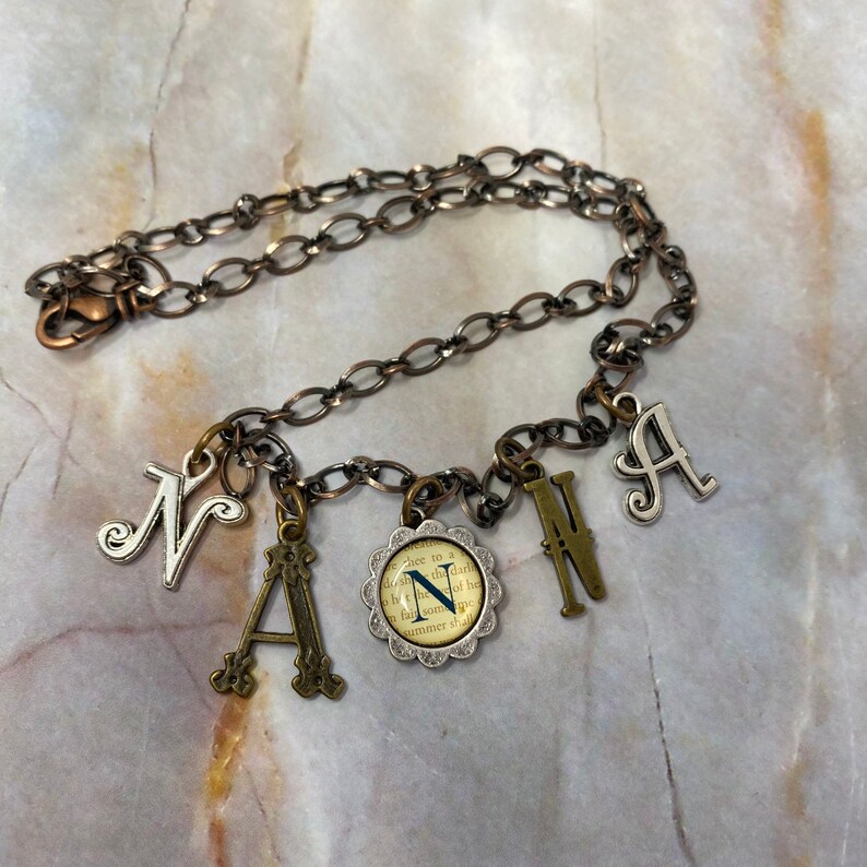 Nanna Necklace Adjustable Vintage Inspired
