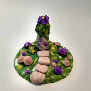 Mushroom Garden Thimble Fairy House Fairy Garden Miniature