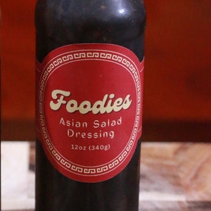 Asian Salad Dressing 355ml/12oz (FoodiesSauce)