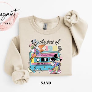 The Best Of 1985 Mickey Sweatshirt, Funny Disney 40th Birthday Sweatshirt, Disney Limited Edition Gift, Disney Mickey Minnie Birthday Shirts
