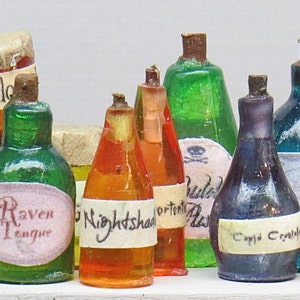 TUTORIAL Making Realistic Miniature Potion Bottles, Jars and Pantry Items With BONUS PDF image 5