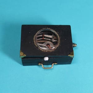 Collector Miniature 1:12 Steampunk, Wizard, Gizmo, Box of weird Supplies OOAK image 3