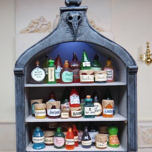 TUTORIAL Making Realistic Miniature Potion Bottles, Jars and Pantry Items With BONUS PDF image 3