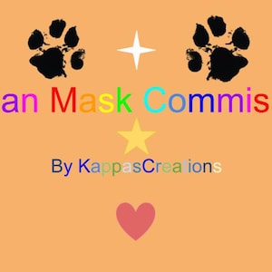 Therian Mask Commissions! READ DESC!