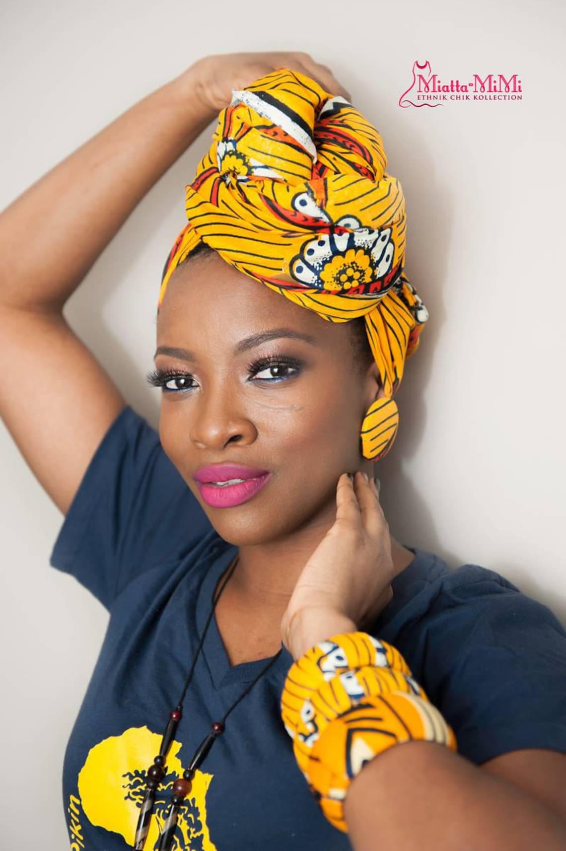 Fabric Earrings African Head Wrap Women Ankara Head Wrap and Etsy