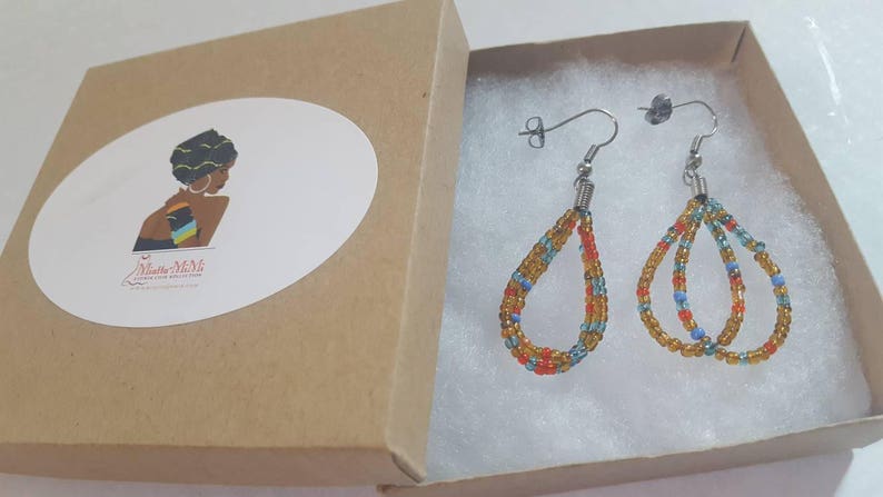 Christmas gift her Christmas gift women Bead earrings Bead jewelry Gifts Beaded earrings Beaded jewelry Gift for her Gift for women