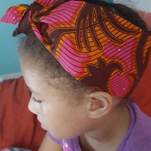 African fabric head bands for women, Headbands for women, Head bands for girls, Headbands, Womens head bands, Girl headbands, Adult headband image 2