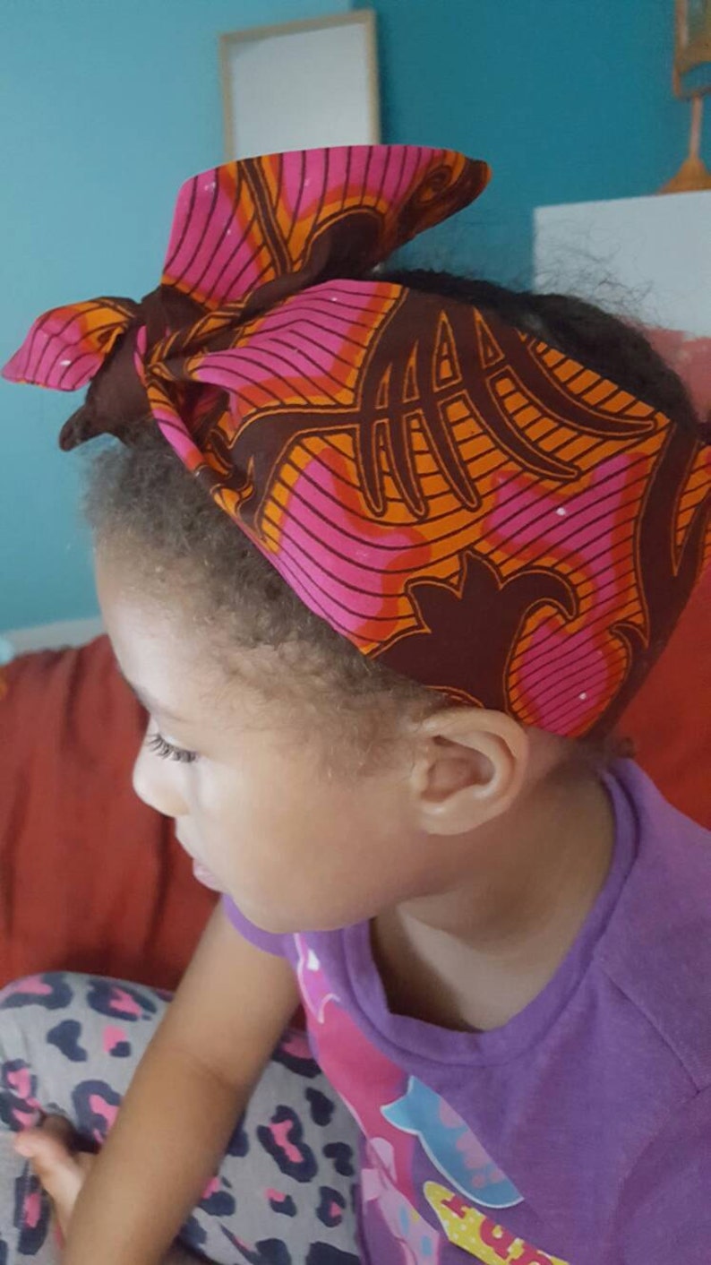 African fabric head bands for women, Headbands for women, Head bands for girls, Headbands, Womens head bands, Girl headbands, Adult headband image 2