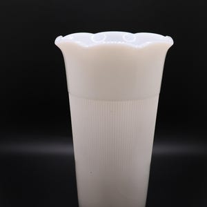 Vintage Hazel Atlas Glass Milk Glass Vase/Tumbler - Marked on Bottom