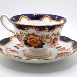 Royal Albert Imari Style Teacup and Saucer, Circa 1920&#39;s.