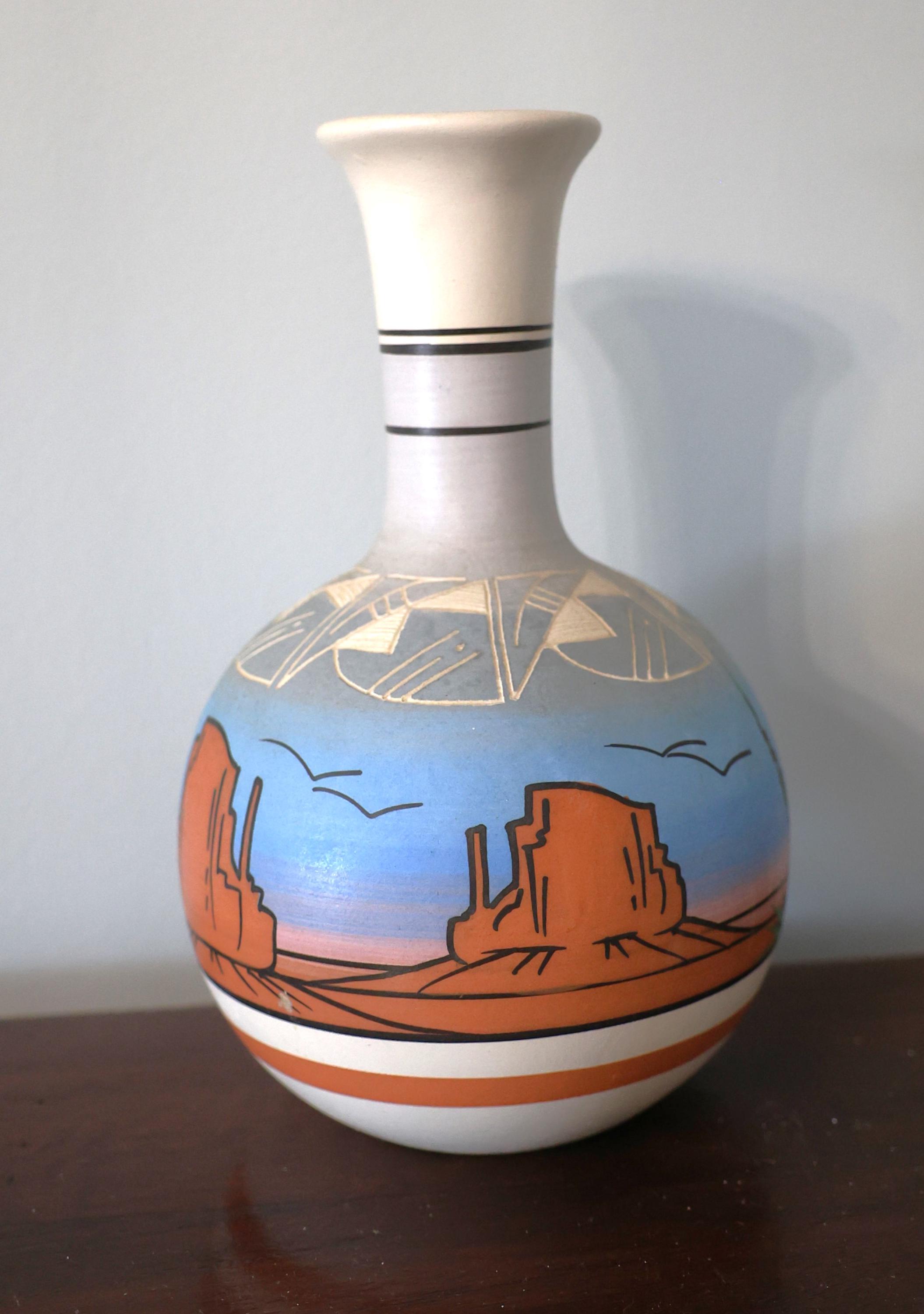 ネイティブアメリカン陶器 ハンドメイド Native american vase - Etsy 日本