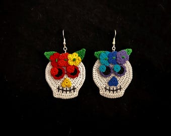 Sugar Skull Earrings