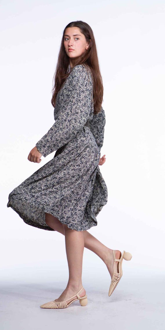Krizia, Krizia 1980s Floral Dress